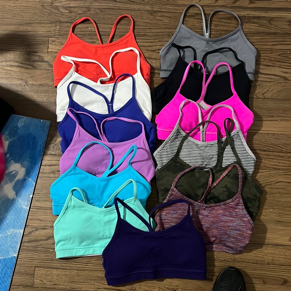 Lululemon flow y bras - all size 4 PRICE IS EACH